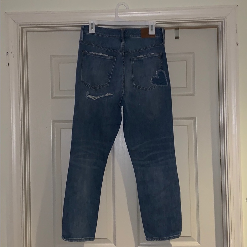 Rare Madewell Perfect Vintage Jean: Heart Patch